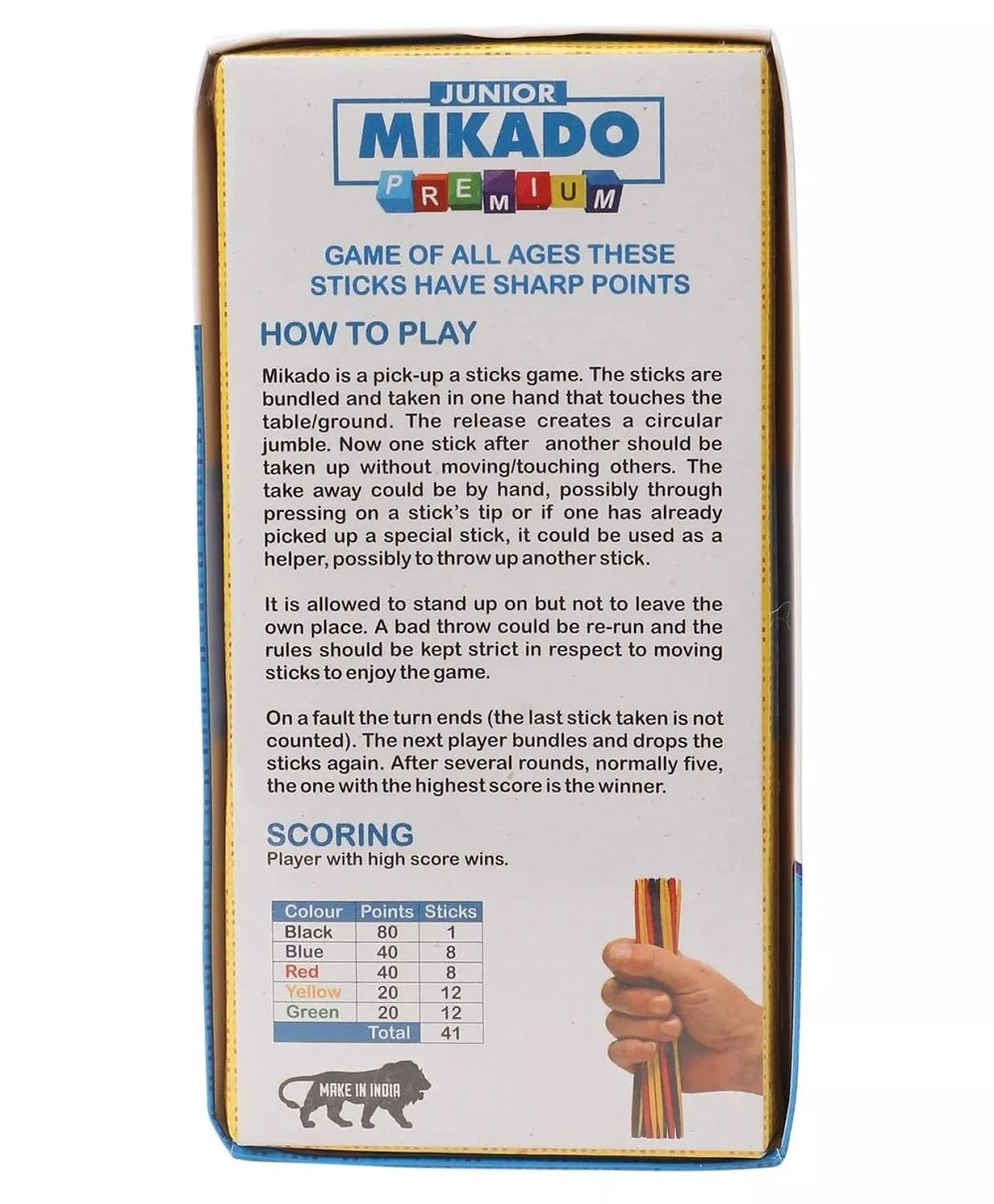 Ratna's Mikado Sticks Junior for Kids to Develop Concentration and Attention Span Building