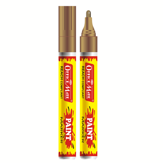 Soni Officemate Paint Markers - Gold