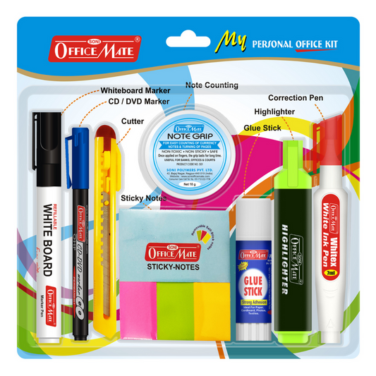 Soni Officemate All-in-One Personal Office Kit Your Complete Office Companion