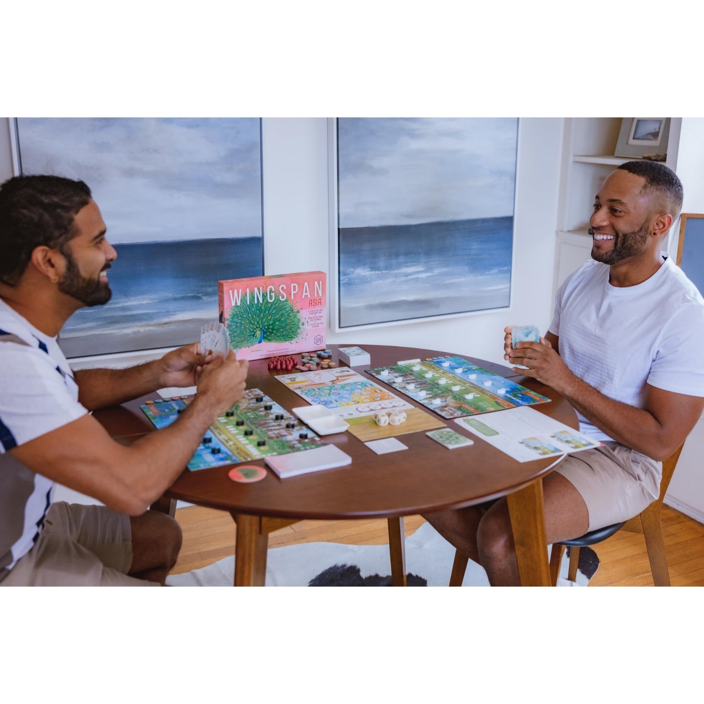 Stonemaier Games Wingspan Asia Standalone Game or Expansion to Wingspan (Base Game) Great for Solo Play or 2 Player Add to Wingspan for 6-7 Player Expansion 1-5 Player