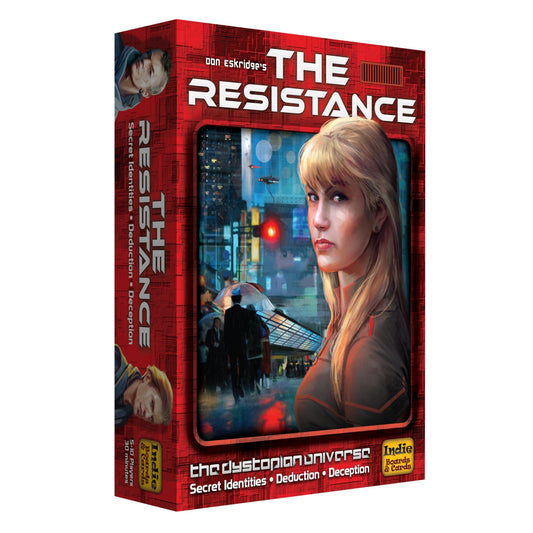 The Resistance 3rd Edition - Social Deduction, Strategy, Bluffing, Negotiation, and Deception, 5-10 Players Ages 13+