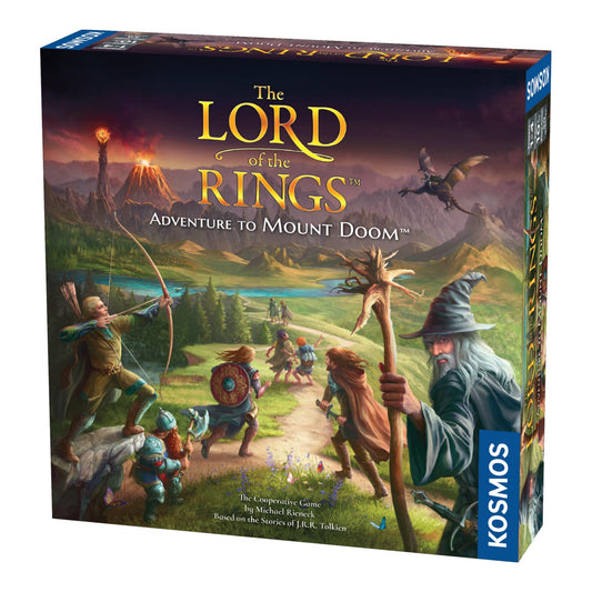 The Lord of The Rings Adventure to Mount Doom Strategy Board Game