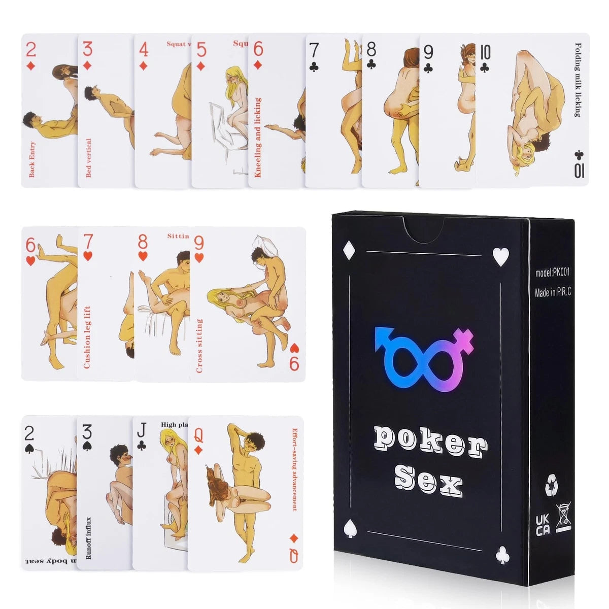 Romantic Fun Poker Sex Card Game