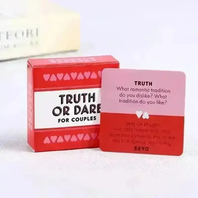 Truth Or Dares for Couples Card Game