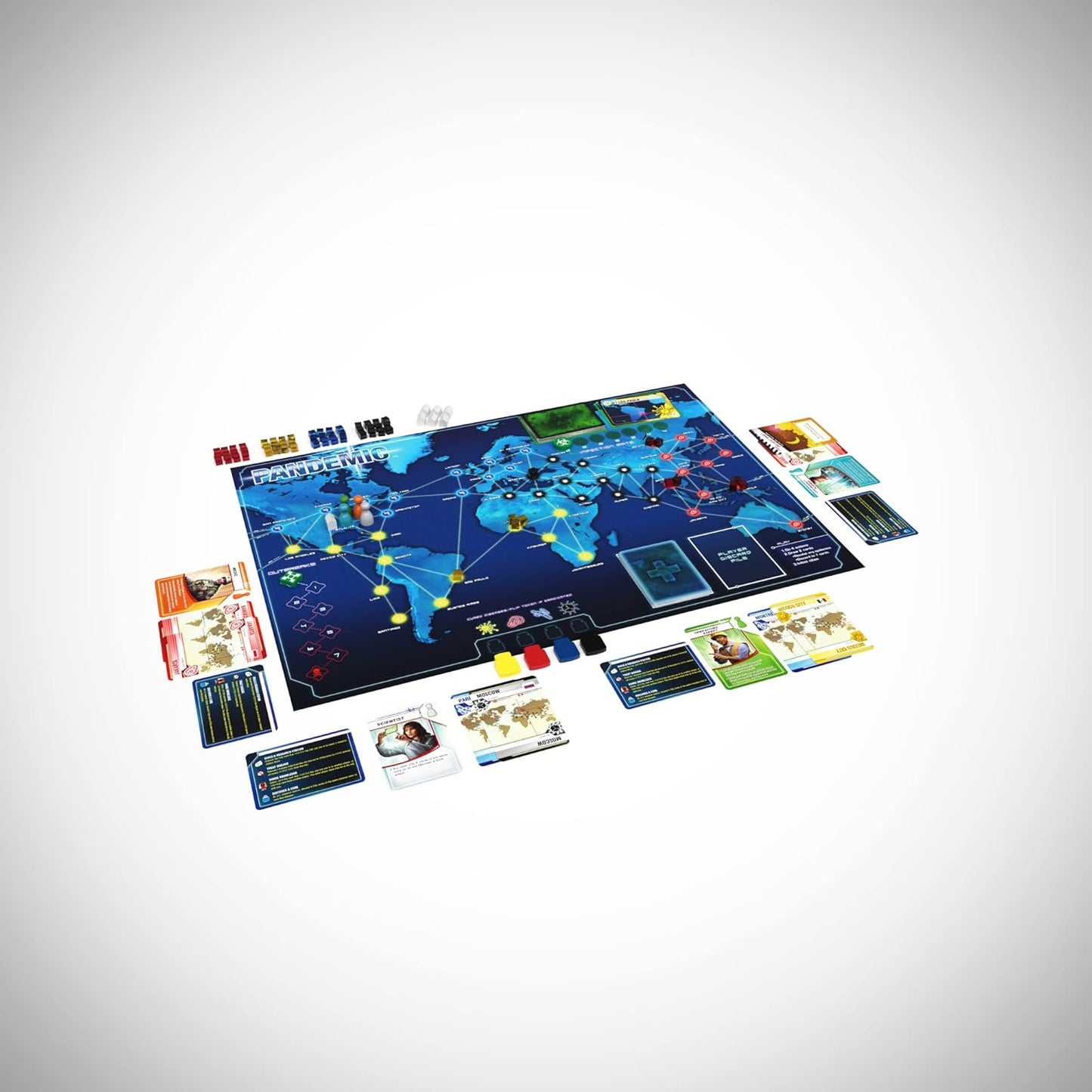 Z-Man Pandemic Board Game - A Cooperative Battle to Save Humanity Strategy Game