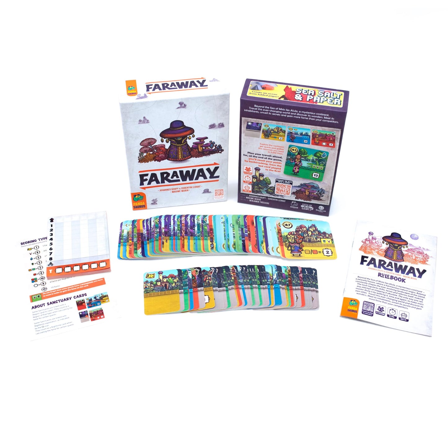 Pandasaurus Games Faraway Card Game