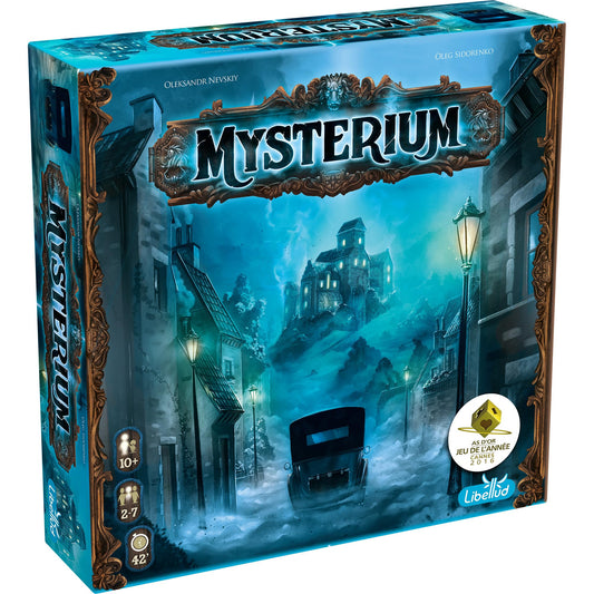 Asmodee Mysterium Board Game - Enigmatic Cooperative Mystery Game with Ghostly Intrigue
