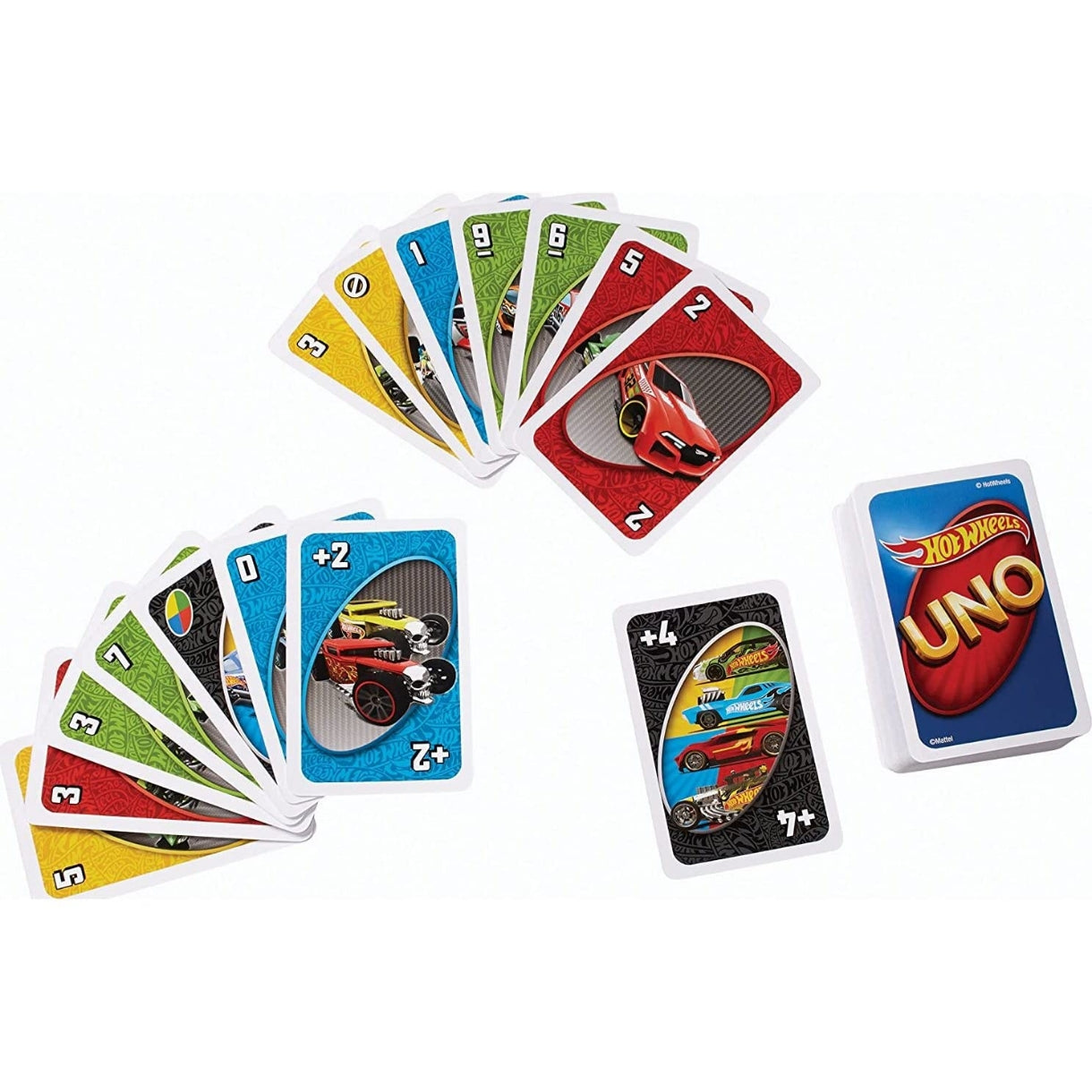 Uno Hot Wheels Theme Card Game