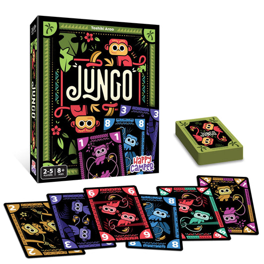 Happy Camper Jungo Card Game