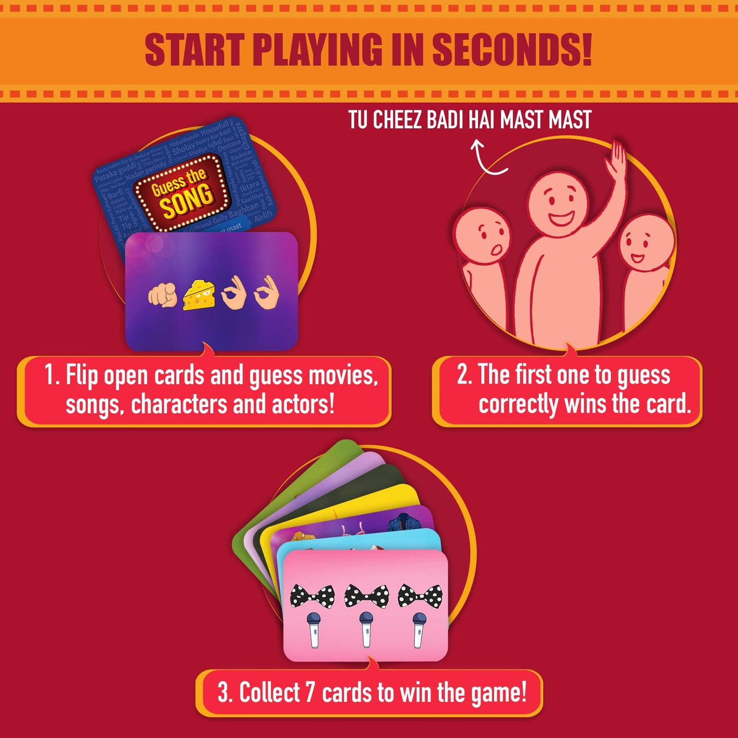 Bollywood Battle Card Game