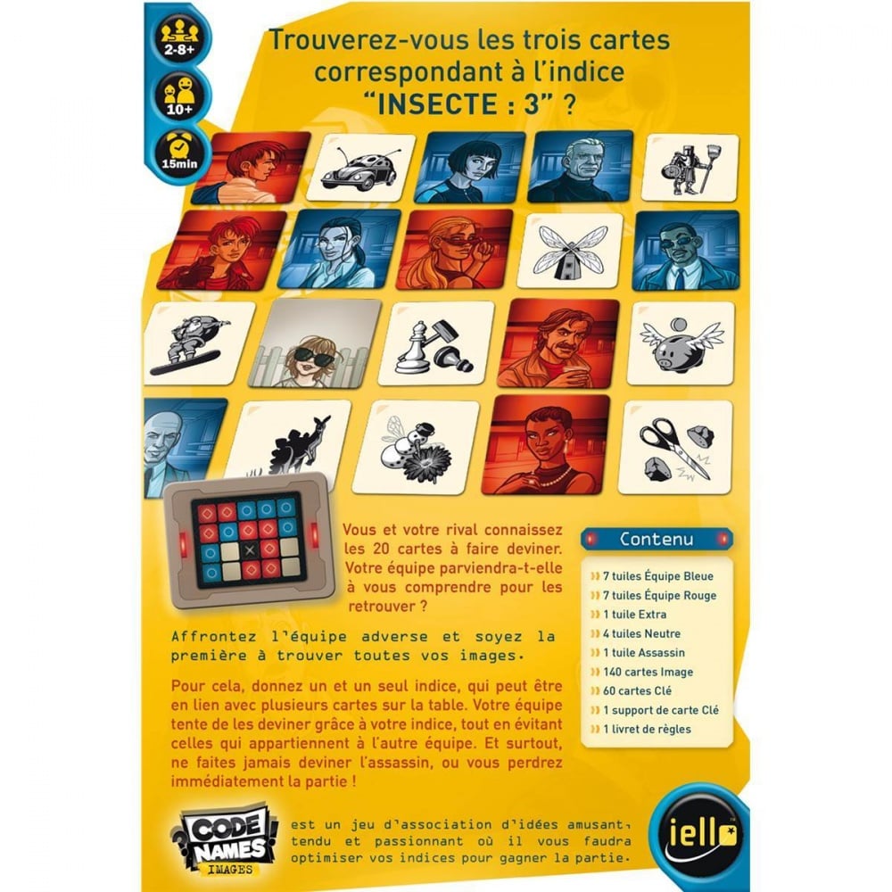 Codenames Images Board Game