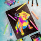 Mont Marte Fluoro Acrylic Paint Pens Signature 6pc