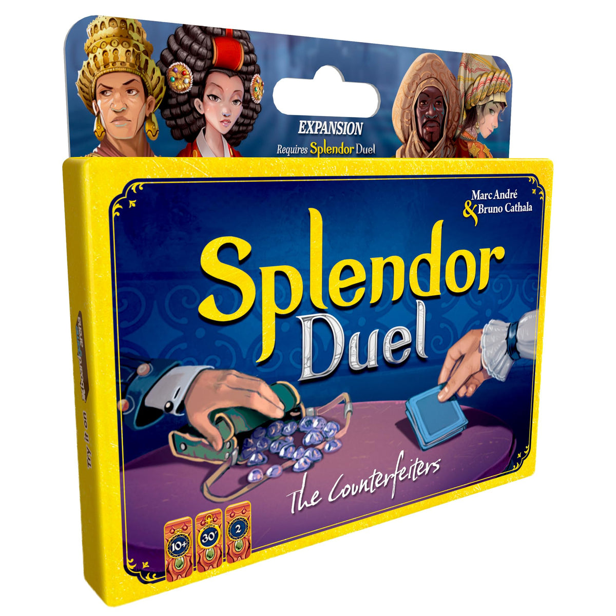 Splendor Duel The Counterfeiters Board Game Expansion