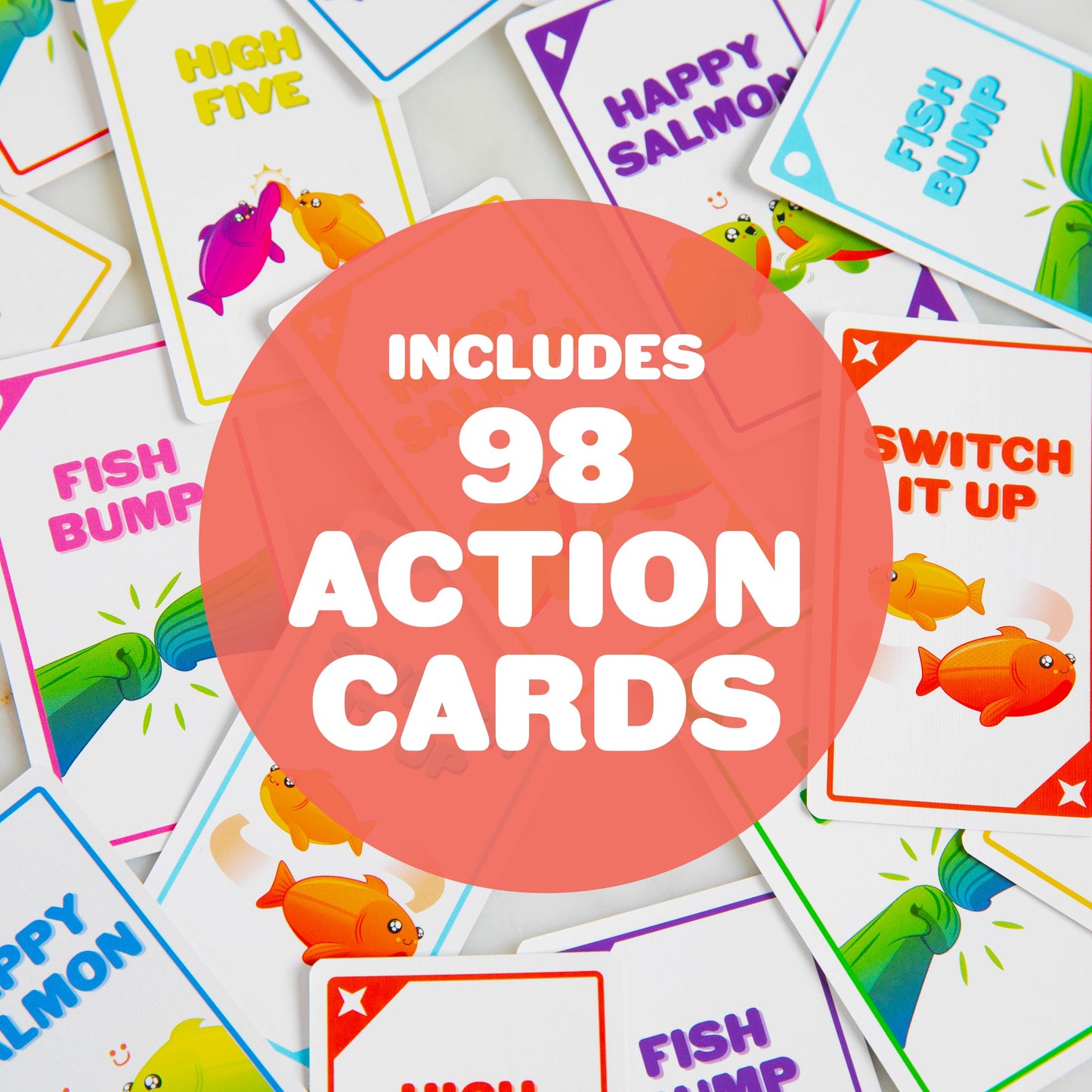 Exploding Kittens Happy Salmon Card Game
