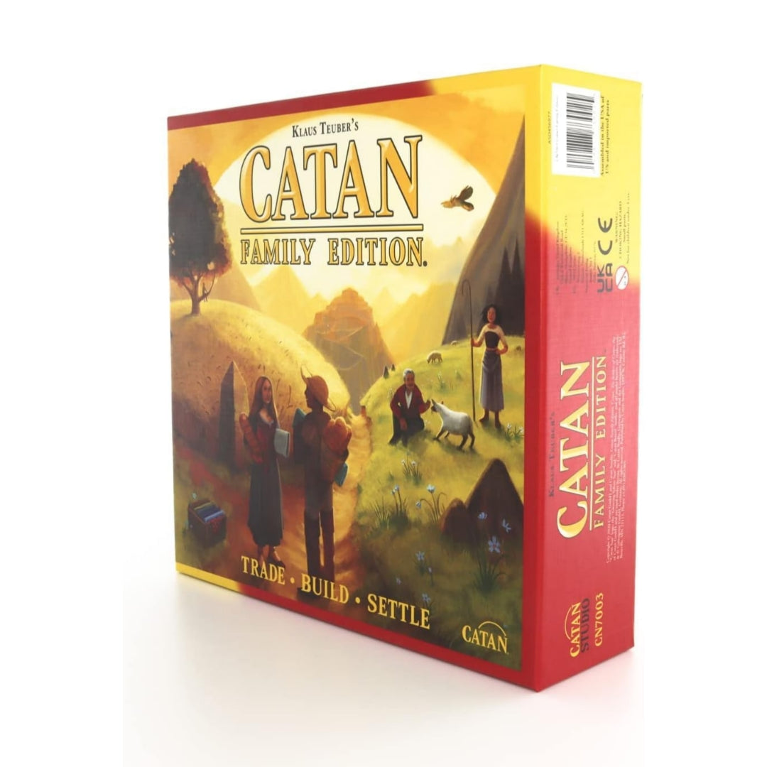 Catan Family Edition Board Game - Embark on a Quest for Settlement