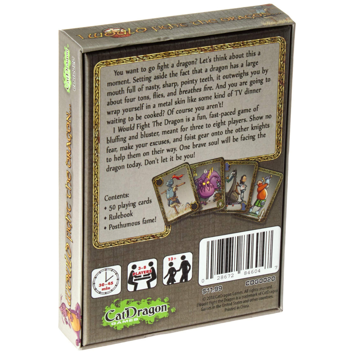 I Would Fight the Dragon Card Game
