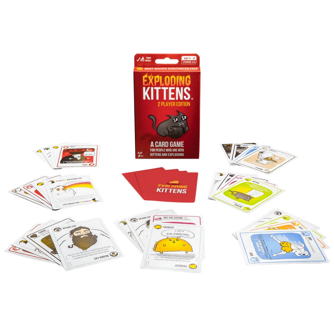 Exploding Kittens 2 Player Edition Card Game