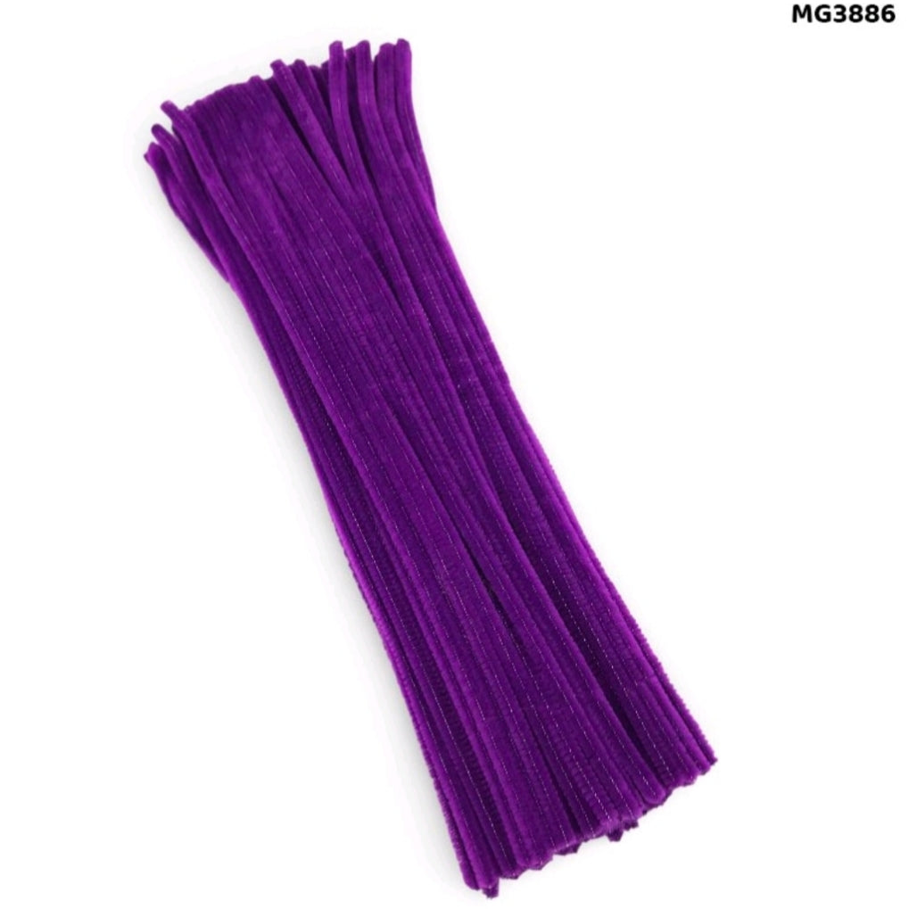 Pipe Cleaner Plain 100 Pc's Single Shades
