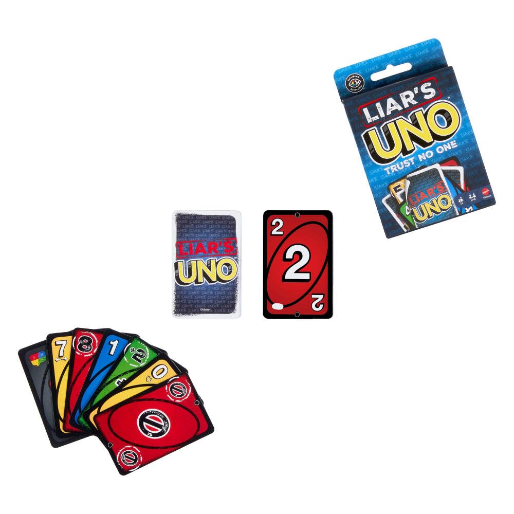 Mattel Games Liar’s UNO Card Game