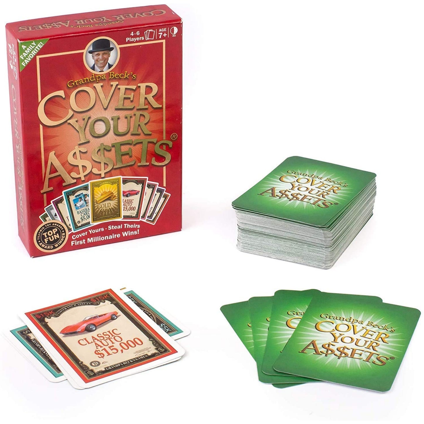 Grandpa Beck's Games Cover Your Assets Card Game