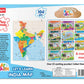 Play & Learn Funskool India Map Jigsaw Puzzle Game for Kids 104 Pieces
