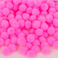 Pom Pom Balls 2 Cm 500 Pc's Single Shades