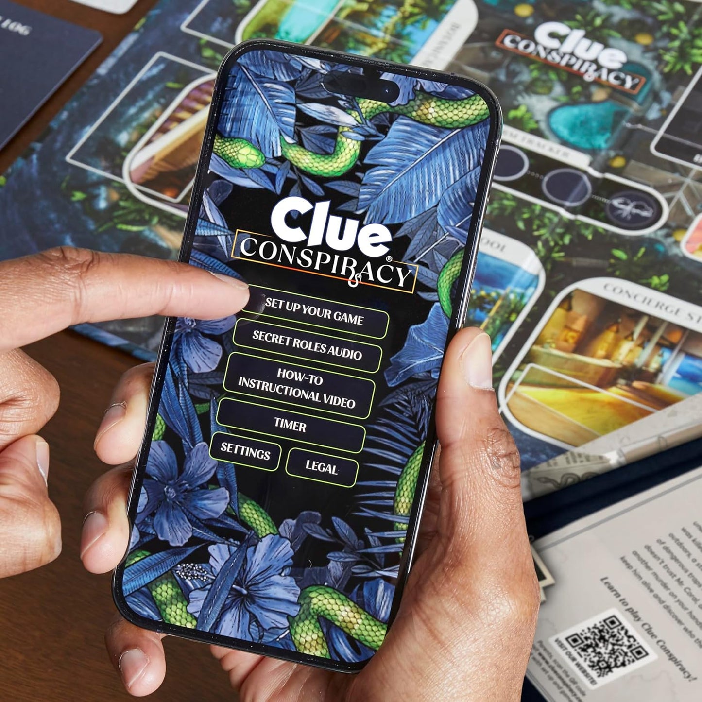Hasbro Gaming Clue Conspiracy Board Game