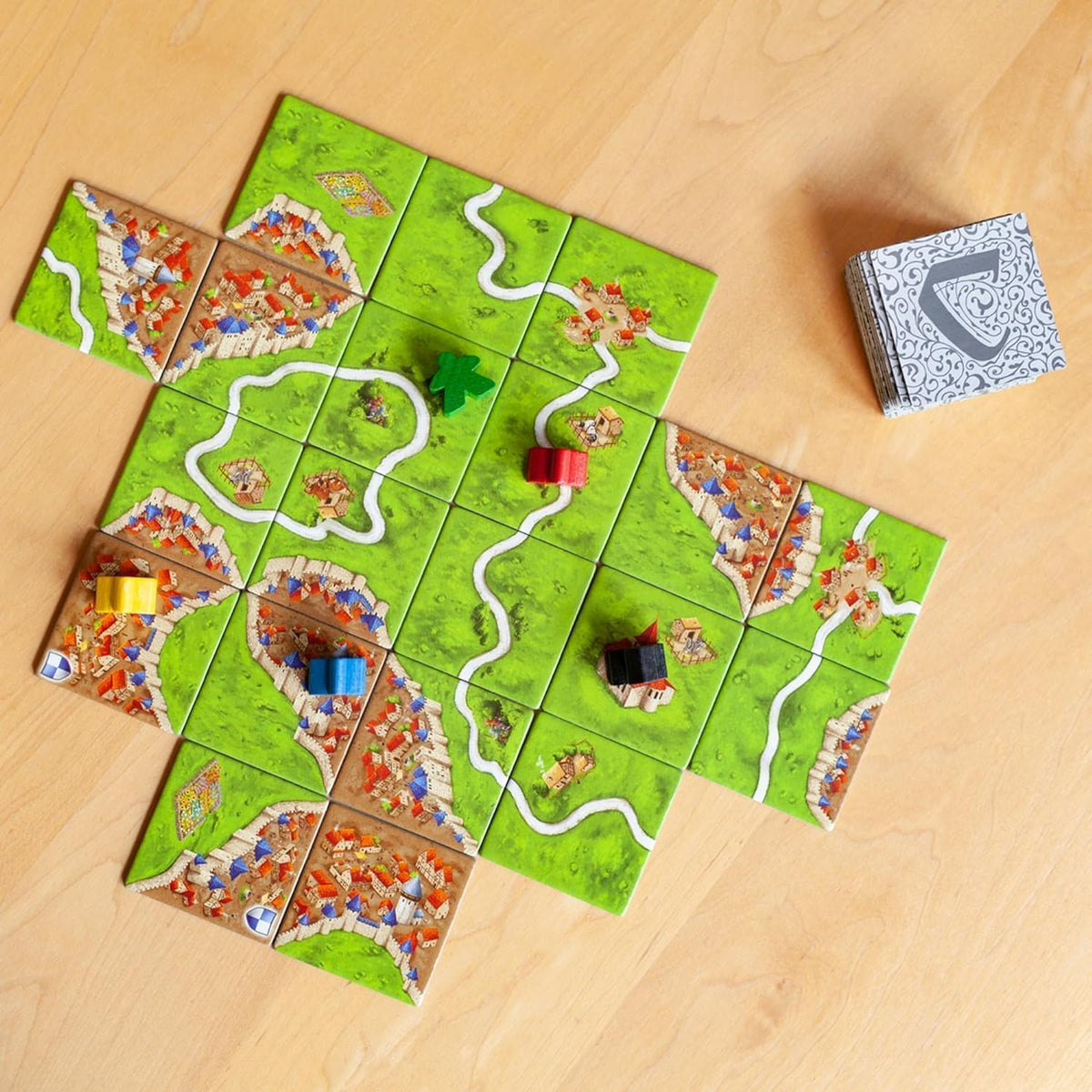 Carcassonne Tile Placement Strategy Board Game