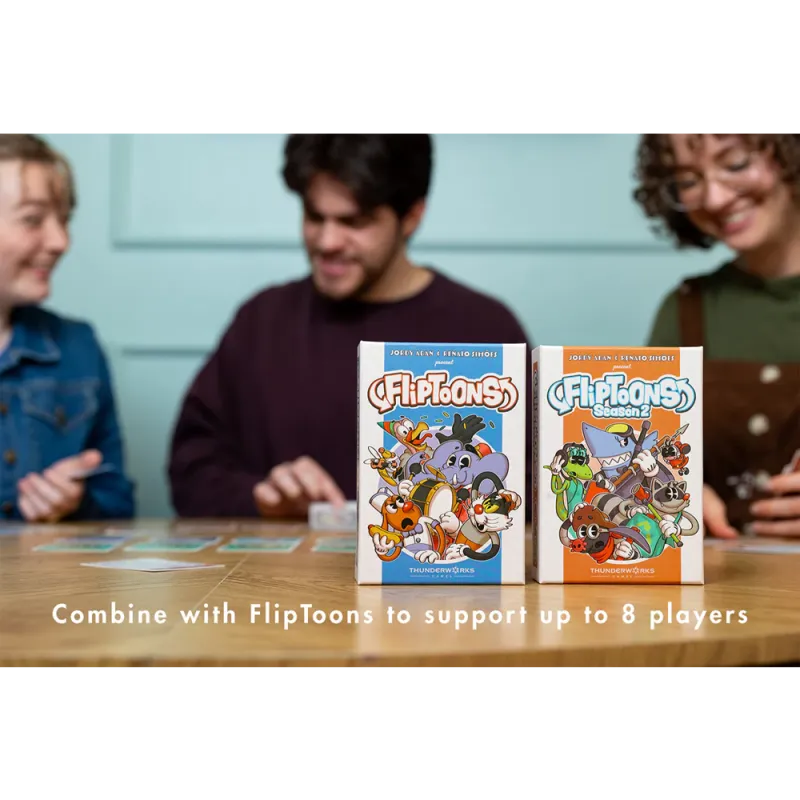 Fliptoons Season 2 Card Game