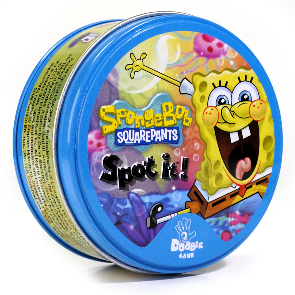 Spot It! SpongeBob SquarePants Dobble Card Game