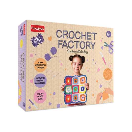 Handycrafts Funskool Crochet Factory DIY Kit