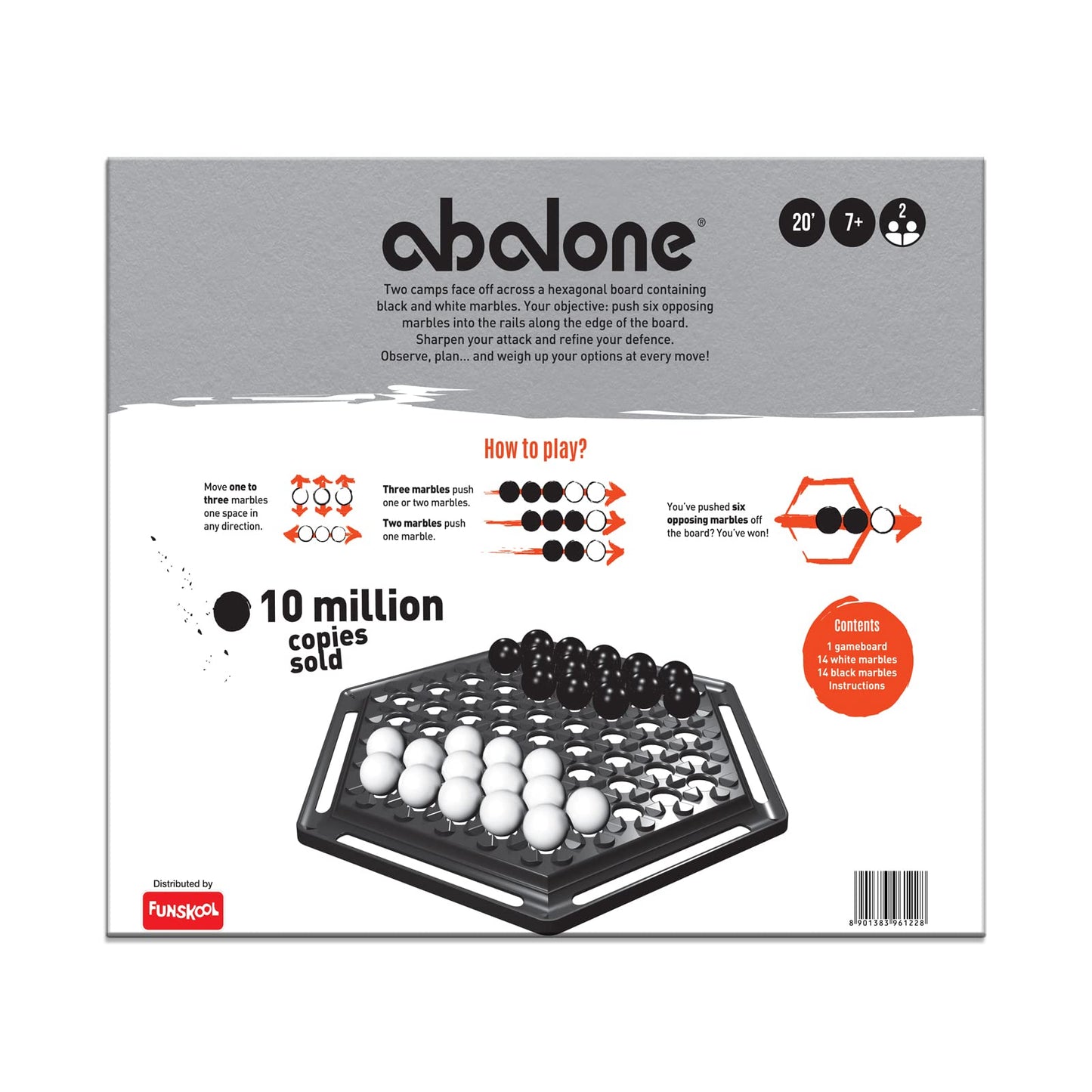 Funskool Abalone Strategy Board Game