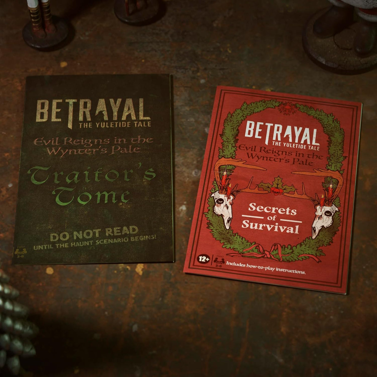 Avalon Hill Betrayal Evil Reigns in The Wynter's Pale The Yuletide Tale Expansion Board Game
