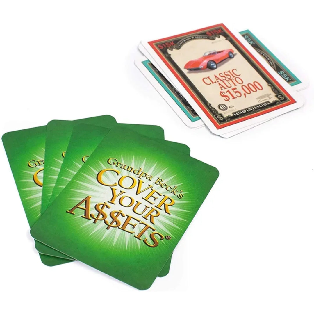 Grandpa Beck's Games Cover Your Assets Card Game