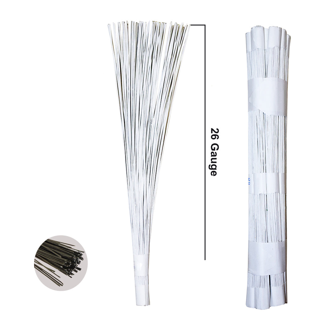 Flower Making Stem Wire 26 Gauge 12 Inch 100 Pc's