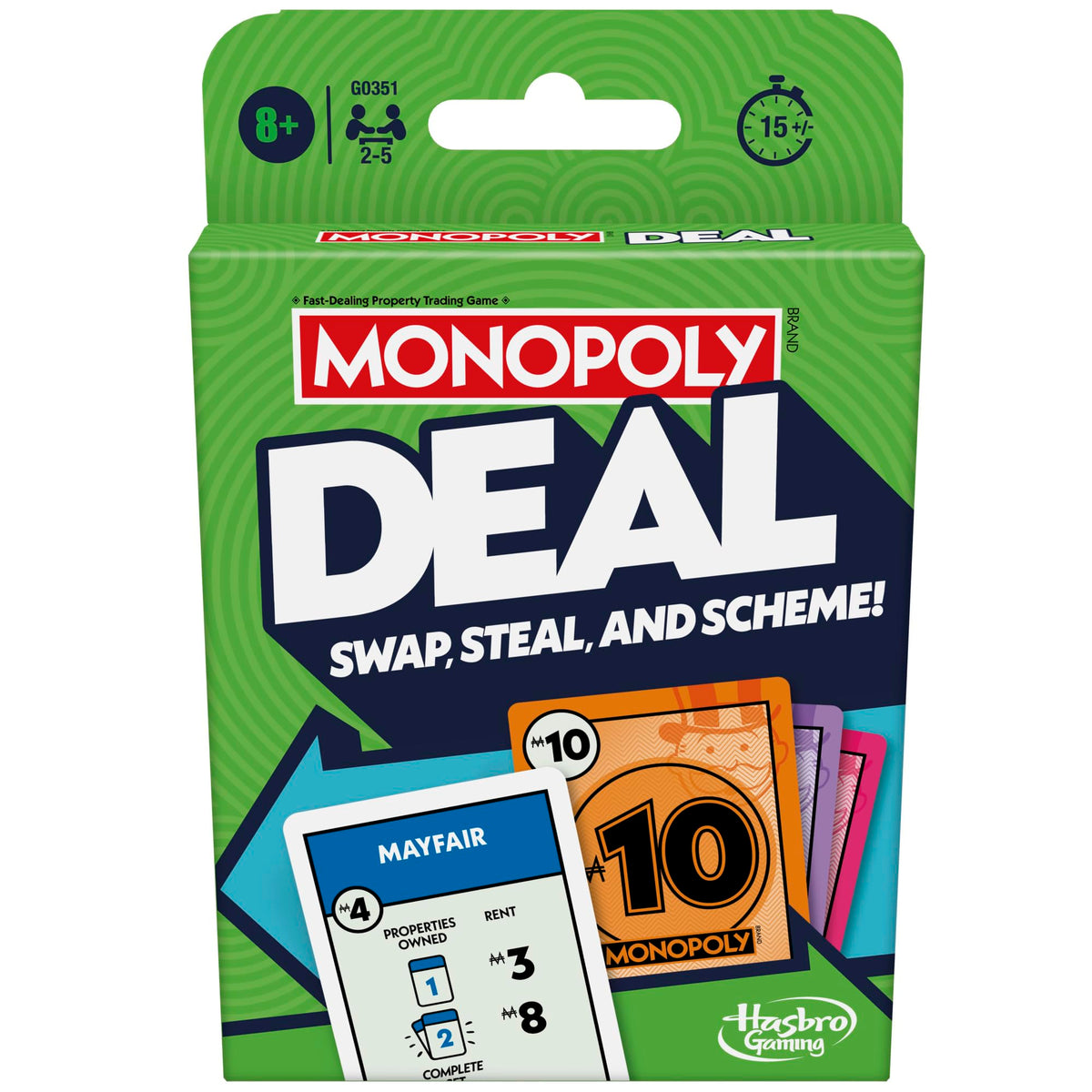 Hasbro Gaming Monopoly Deal Card Game