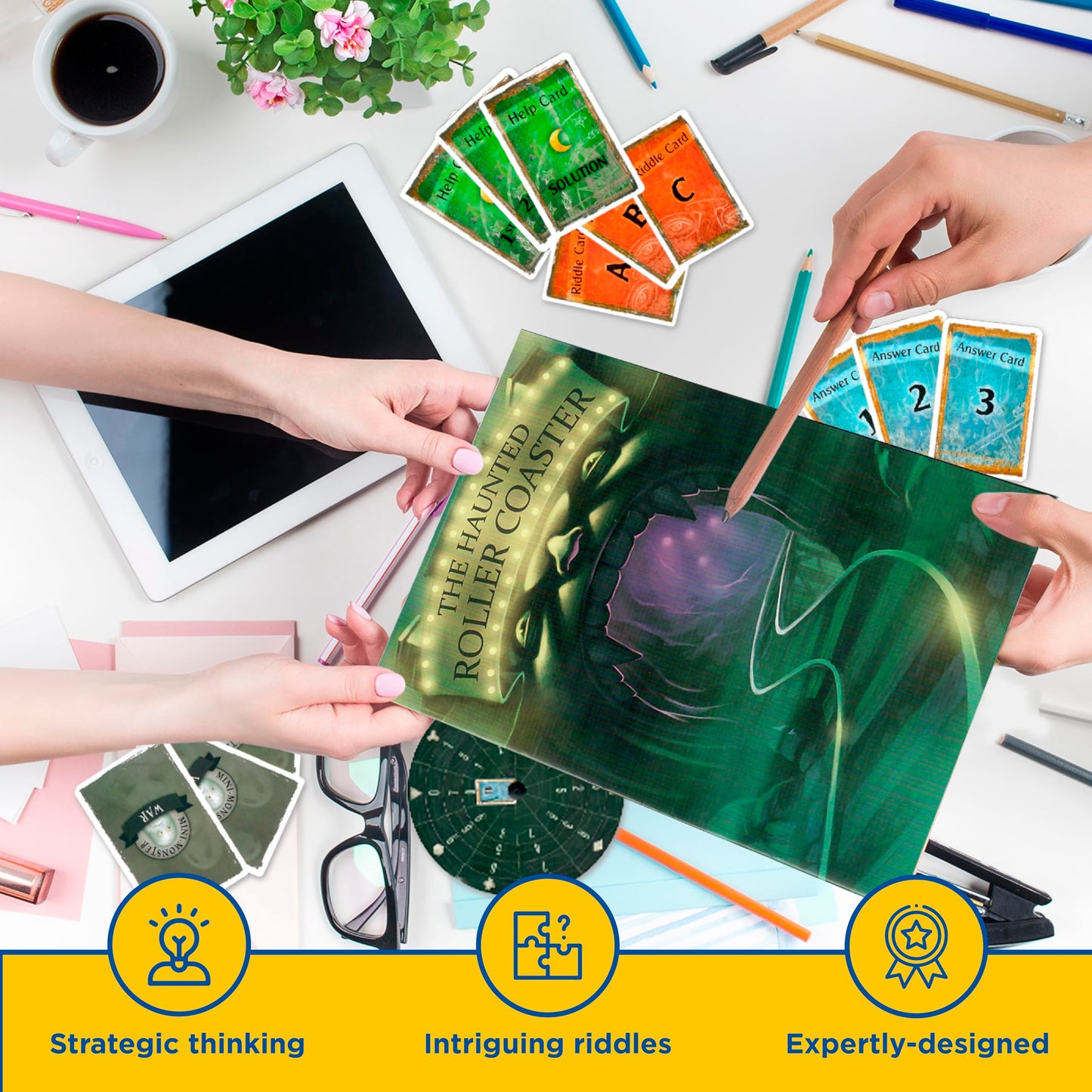 Thames & Kosmos Exit The Haunted Roller Coaster Escape Game