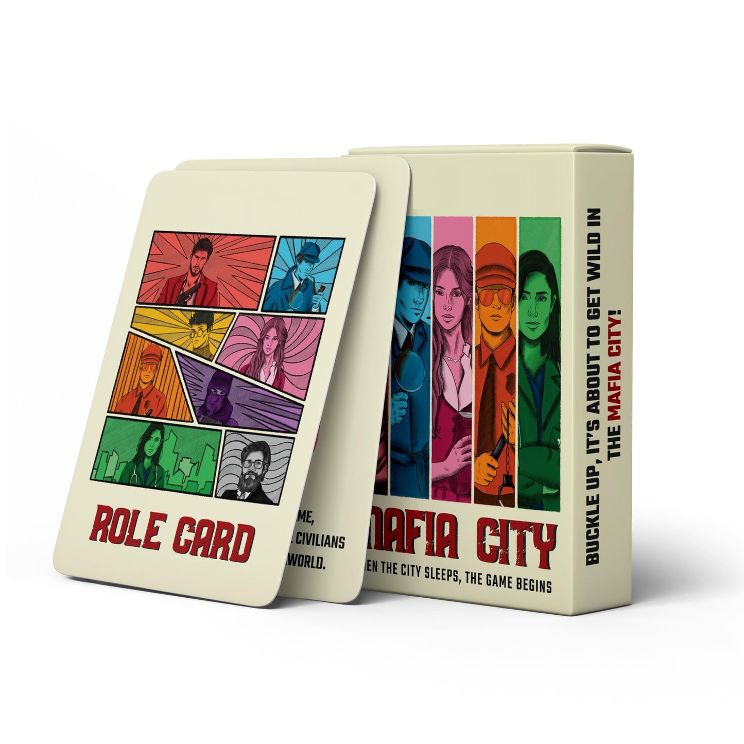 Mafia City Card Game Ultimate Strategy Party Game