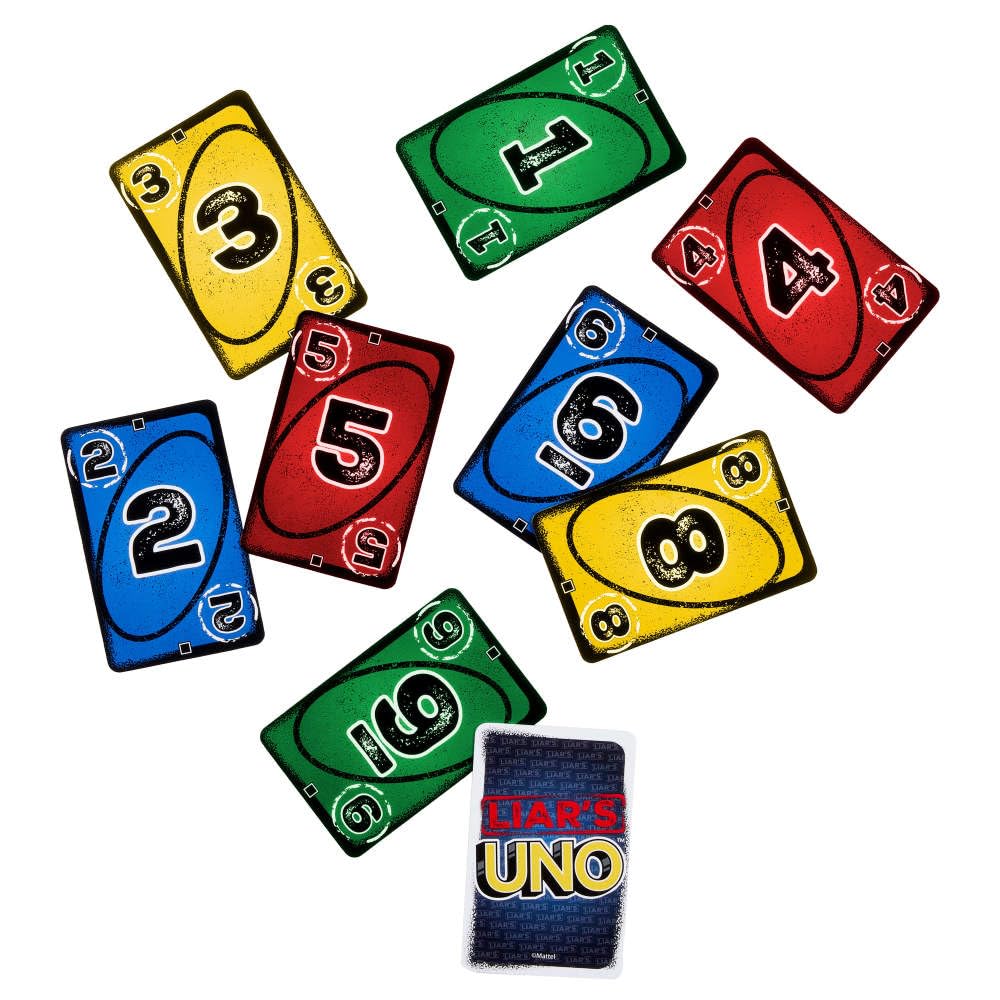 Mattel Games Liar’s UNO Card Game