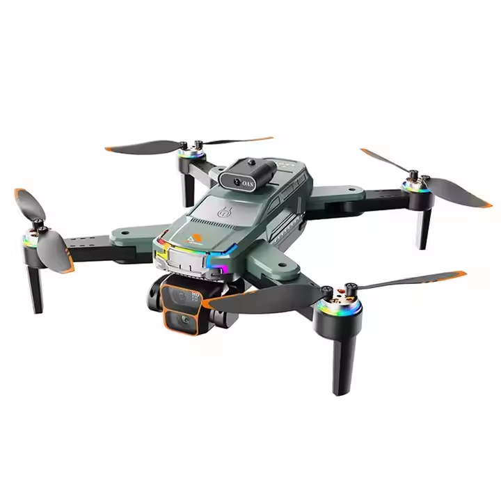 JS39P Intelligent Full HD Triple Camera Drone With Digital Display Brushless motor Obstacle Avoidance For Photography Selfie Vlog