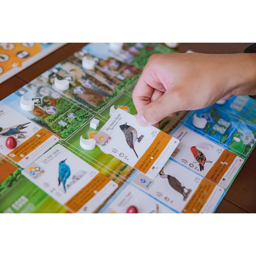 Stonemaier Games Wingspan Asia Standalone Game or Expansion to Wingspan (Base Game) Great for Solo Play or 2 Player Add to Wingspan for 6-7 Player Expansion 1-5 Player