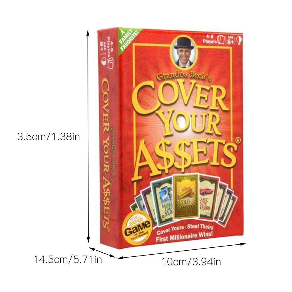 Grandpa Beck's Games Cover Your Assets Card Game