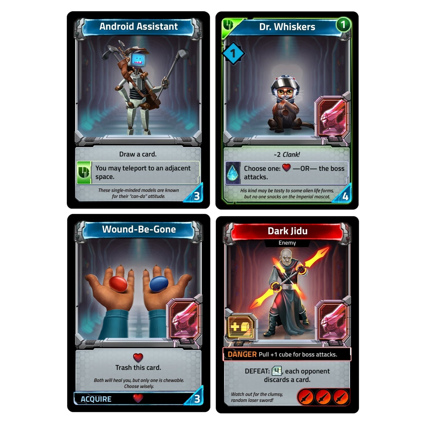 Clank! In! Space! A Deck Building Adventure Board Game