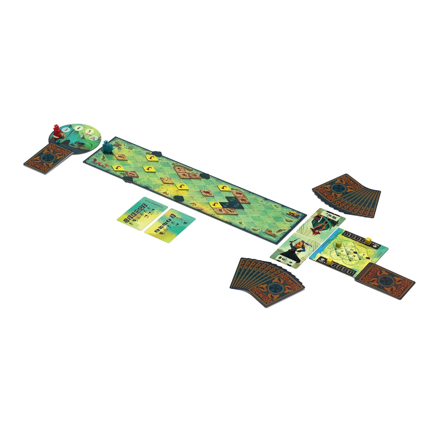 Sail Board Game Co-op Trick Taking Game