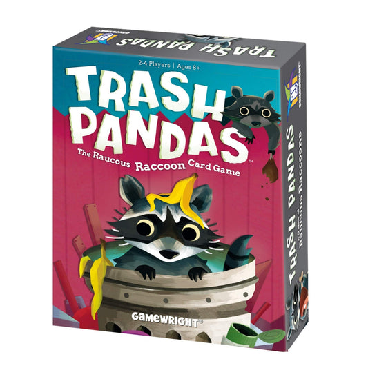 Trash Pandas - The Raucous Raccoon Push Your Luck Card Game
