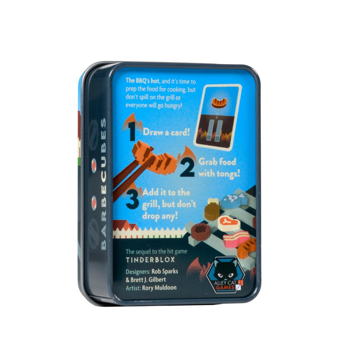 Alley Cat Games Barbecubes Board Game (Cardboard Box)