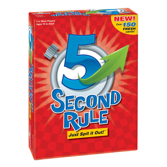 5 Second Rule Game - Simple Questions Card Game