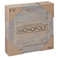 Hasbro Gaming Monopoly Rustic Series Premium Wooden Edition Board Game