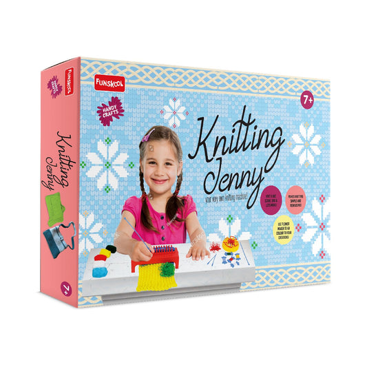 Handycrafts Funskool Knitting Jenny DIY Kit