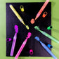 Mont Marte Fluoro Acrylic Paint Pens Signature 6pc